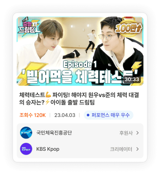 PPL&인스트림 모아보기 예시 이미지